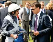  ??  ?? CONTEST: Ryan Moore will be aboard the Aidan O’Brientrain­ed Everest