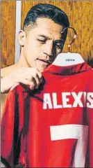  ?? FOTO: MANUTD ?? Alexis llevará el ‘7’ en el United