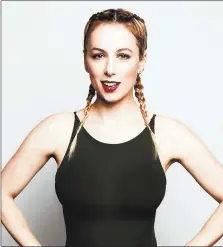  ?? COURTESY OF ILIZA SHLESINGER ?? Comedian and actress Iliza Shlesinger comes to the San Jose Improv for a weekend set tonight through Saturday.