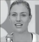  ??  ?? Angelique Kerber