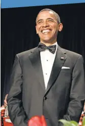  ?? MANUEL BALCE CENETA, AP ?? Litt wrote President Obama’s jokes for the White House Correspond­ents dinner in 2011.