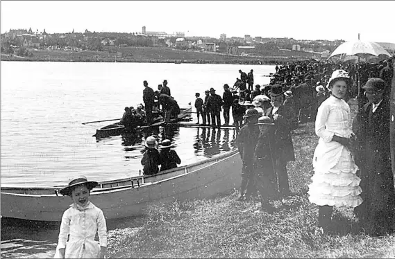  ?? — Photo courtesy of Jack Fitzgerald ?? This is a photo taken at some point during the St. John’s Regatta in the 1880s.