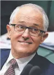  ??  ?? PM Malcolm Turnbull