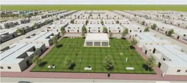  ??  ?? Since the beginning of the Syrian crisis, Qatar Charity has managed to establish 11 model villages, benefiting tens of thousands.