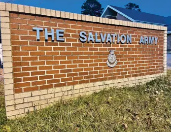  ?? (Marvin Richards/News-Times) ?? The Salvation Army has served close to 7,000 individual­s and families within Union County just in the month of November.