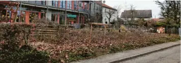  ?? Foto: Katjana Brucoli ?? Auch an der Mozartschu­le Gersthofen wurden Bäume gefällt, was der Bund Naturschut­z kritisiert.