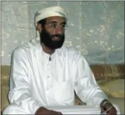  ?? MUHAMMAD UD-DEEN — AP PHOTO ?? This October 2008 file photo shows Imam Anwar alAwlaki in Yemen.