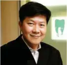  ?? SAMUEL ISAAC CHUA/THE EDGE SINGAPORE ?? Dr Ng Chin Siau, group CEO of Q&M Dental Group, owns 56.88% of the company