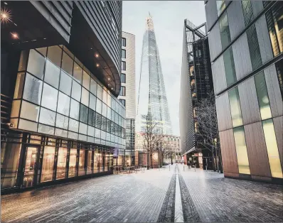  ?? PICTURE: GETTY IMAGES/FLICKR RF ?? TALL ORDER: Severfield has been involved in some of the biggest constructi­on projects in the UK including the Shard.