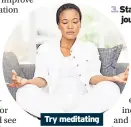  ?? ?? Try meditating