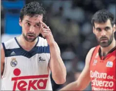  ??  ?? DAR LA CARA. Sergio Llull pide cabeza y “echar el resto”.