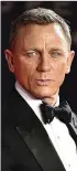  ??  ?? Wrong choice: Daniel Craig DANIEL Craig was never right for James Bond, which means the more they pay him the more wrong he becomes. Fleming’s character was as much about the silk as the slaughter. It was the polish of the man that made his deadliness...