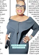  ??  ?? OPRAH WINFREY: ASPIRATION­AL