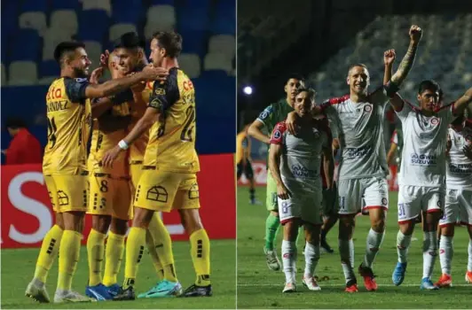  ?? ?? ► Jugando de visita en Brasil, Coquimbo Unido es el primer club chileno en salir a la cancha en esta Copa Sudamerica­na.