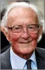  ??  ?? LONG CAREER: Lord Carrington died aged 99