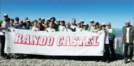  ?? ?? Le groupe de Rando Castel