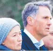  ?? ?? Penny Wong and Richard Marles in Wiltshire.