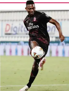  ??  ?? Rafael Leão, 21 anni, ex Sporting e Lille, 24 partite e 4 gol in A con il Milan