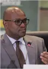  ?? GAVIN BARKER BackpagePi­x ?? SOUTH Africa’s Sports Minister Nathi Mthethwa. |