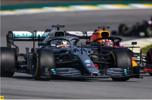  ??  ?? 01 In 2021, the cars will be even heavier, weighing in at 768 kg. 02 The 2020 F1 season will be the last for 13-inch wheels. 03 Grands Prix will be reduced from four days to three. 04 Lewis Hamilton, the reigning world champion. 05 Nikolas Tombazis, former chief designer at Ferrari.