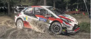 ??  ?? Kris Meeke tempered his pace with consistenc­y,but not often enough