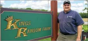  ??  ?? Kings Ransom Farm in Northumber­land was one of several local dairies people from 26 countries visited recently.