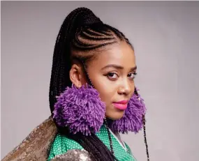  ??  ?? Limpopo's champion and awardwinni­ng rapper, Sho Madjozi, has officially signed to Epic Records.