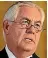  ??  ?? Rex Tillerson