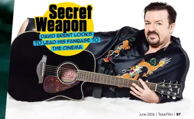  ??  ?? Secret Weapon David Brent looks
to to lead his fanbase
the cinema