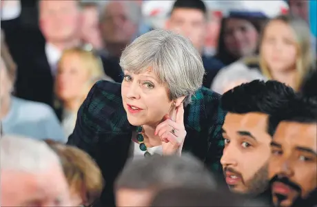  ?? [ AFP ] ?? Premiermin­isterin Theresa May interpreti­ert kontinenta­leuropäisc­he Warnungen vor den Nebenwirku­ngen des britischen EU-Austritts als Kampfansag­e.