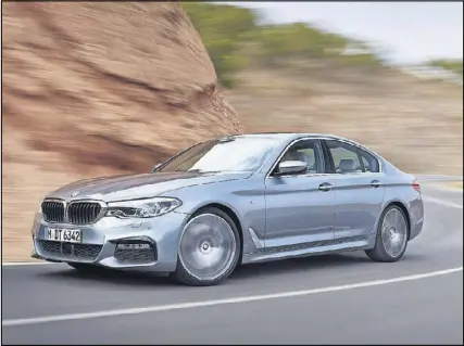  ?? BMW ?? The 2017 BMW 5 Series’ steering is light and numb, spoiling an otherwise capable car that, when pushed, performs like a BMW 5 Series should.