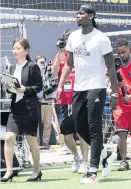  ??  ?? WORLDIE: Ambassador Pogba promotes adidas in South Korea earlier this month