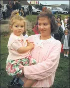  ?? The Avondhu Archives) ?? Shauna Casey, West St., Tallow, a baby show winner at Fermoy Show 1991. (Pic: