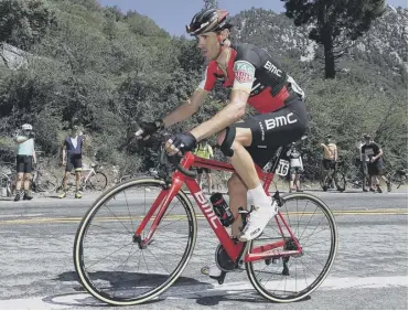  ??  ?? 0 Samuel Sanchez has been suspended by the BMC Racing team and will miss the Vuelta a Espana.