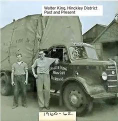  ?? ?? Walter King. Hinckley District Past and Present