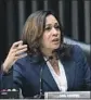  ?? Erin Scott Associated Press ?? KAMALA HARRIS’ record as a prosecutor has troubled many progressiv­es and minorities.