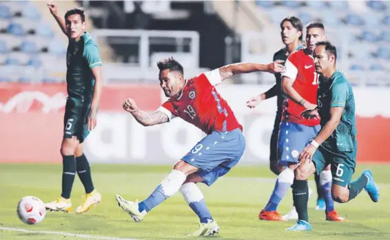  ??  ?? El primer gol de la era Lasarte. Definición de zurda de Luis Jiménez.