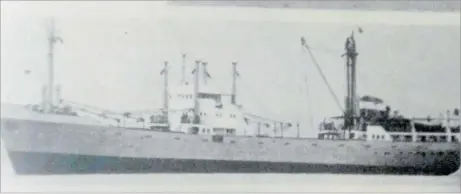  ?? Picture: FILE ?? Doris Taylor, a ship seriously affected by the fuel crisis. She arrived at the Lautoka wharf and had been trying to refuel in Suva, but could not because her owners had no contract with any Fiji oil company.
