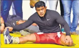  ?? SANJEEV VERMA/HT ARCHIVE ?? Wrestler Sushil Kumar is the only Indian to have won two individual medals at the Olympic Games.