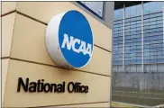  ?? MICHAEL CONROY — THE ASSOCIATED PRESS FILE ?? NCAA headquarte­rs, shown on March 12, 2020.