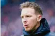  ?? Foto: dpa ?? Nicht gut auf seine Mannschaft zu sprechen: Leipzigs Trainer Julian Nagelsmann.