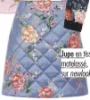  ??  ?? Jupe en tissu matelassé, 29,99 € sur newlook.com