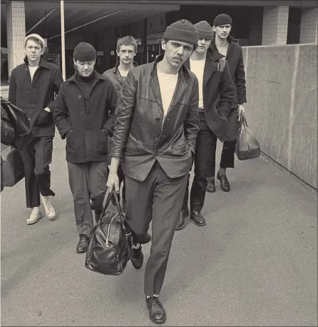  ??  ?? Dexys Midnight Runners in Birmingham in 1980. The band, fronted by Kevin Rowland, play a significan­t part in Paphides’ coming-of-age memoir