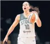  ?? MURRAY/AP NOAH K. ?? Storm guard Sue Bird was listed as second in the Courant poll.