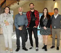  ?? ?? María Gloria Jaume, Simó Mir, Carlos Isern, Irene Antequera y Gori Illescas.