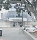  ?? Photo / File ?? A strike will close Hawke’s Bay courts today for two hours. Pictured is the Napier Courthouse.