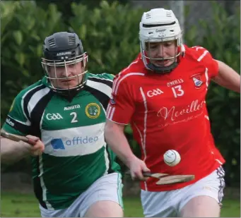  ??  ?? Ciarán Dwyer will be hoping to continue his fine scoring form for Fethard after getting 0-5 against Erin’s Isle.