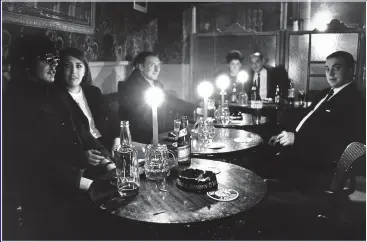  ?? ?? GLOW OF NOSTALGIA: Some people enjoyed the candle-lit life during the 1974 energy crisis