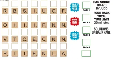  ?? ?? SCRABBLE ® and SCRABBLE ® Tiles are registered trademarks. All rights in the game are owned in the USA by Hasbro Inc, in Canada by Hasbro Canada Inc, and elsewhere by J.W. Spear & Sons Ltd, a subsidiary of Mattel, Inc. © 1997, United Feature Syndicate, Inc.