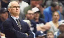  ?? Williams Paul / Icon Sportswire via Getty Images ?? UConn’ Dan Hurley is excited for the Huskies’ return to the Big East.